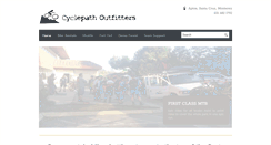 Desktop Screenshot of cyclepathoutfitters.com